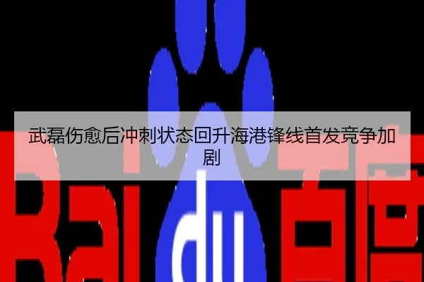 武磊伤愈后冲刺状态回升海港锋线首发竞争加剧